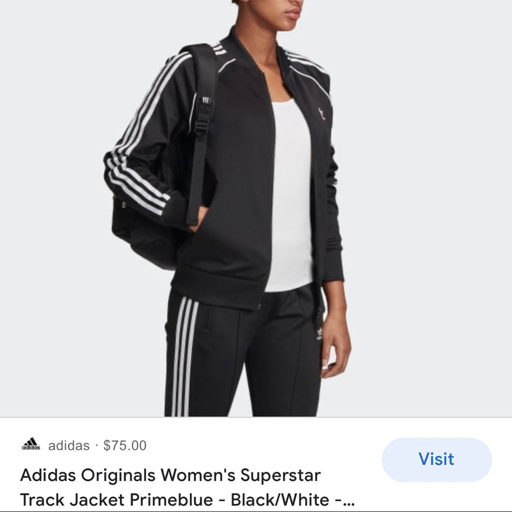 NWT Adidas Track Jacket